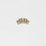 Baguette Flatback - Crown