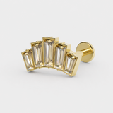 Baguette Flatback - Crown
