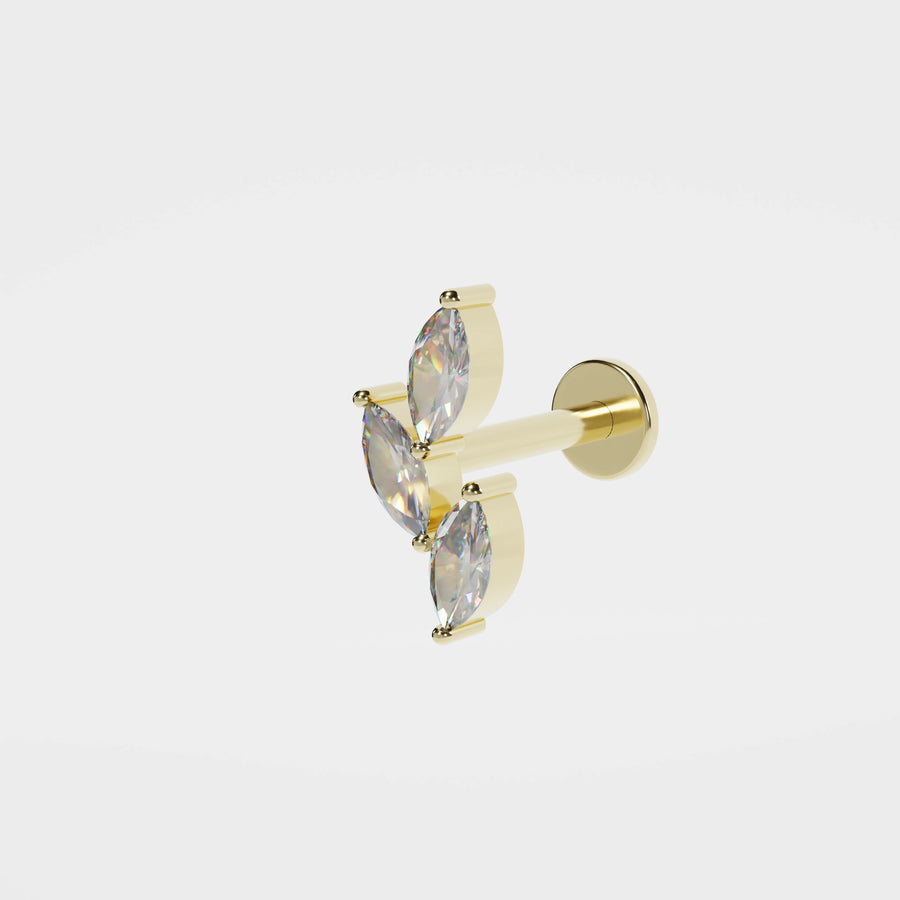 Marquise Leaf Cluster
