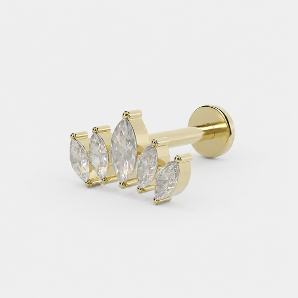 Marquise Flatback - Crown