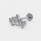 Marquise Flatback - Crown
