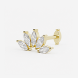 Reversible Earring - Marquise