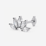 Reversible Earring - Marquise