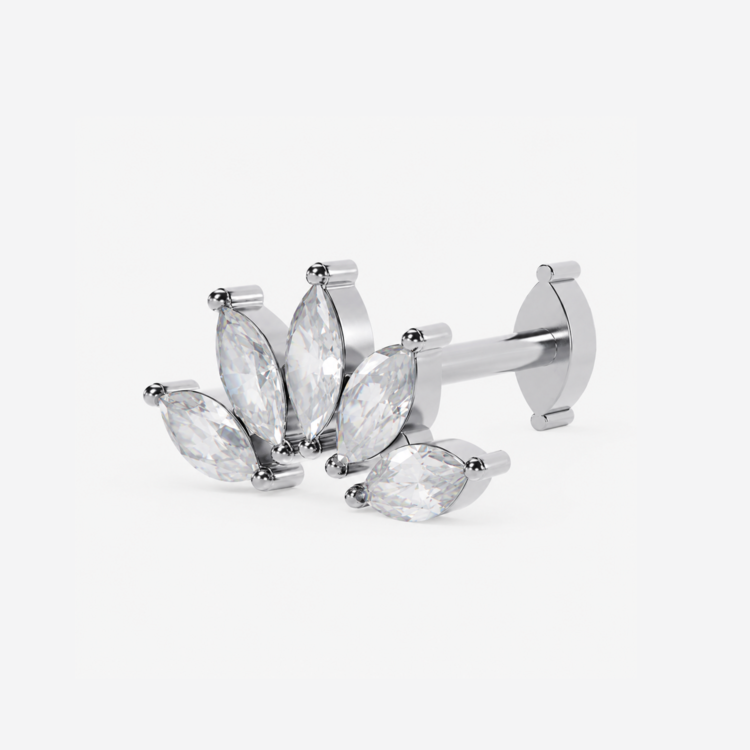 Reversible Earring - Marquise
