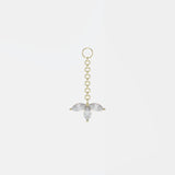 Triple Marquise Charm