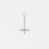 Triple Marquise Charm