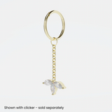 Triple Marquise Charm